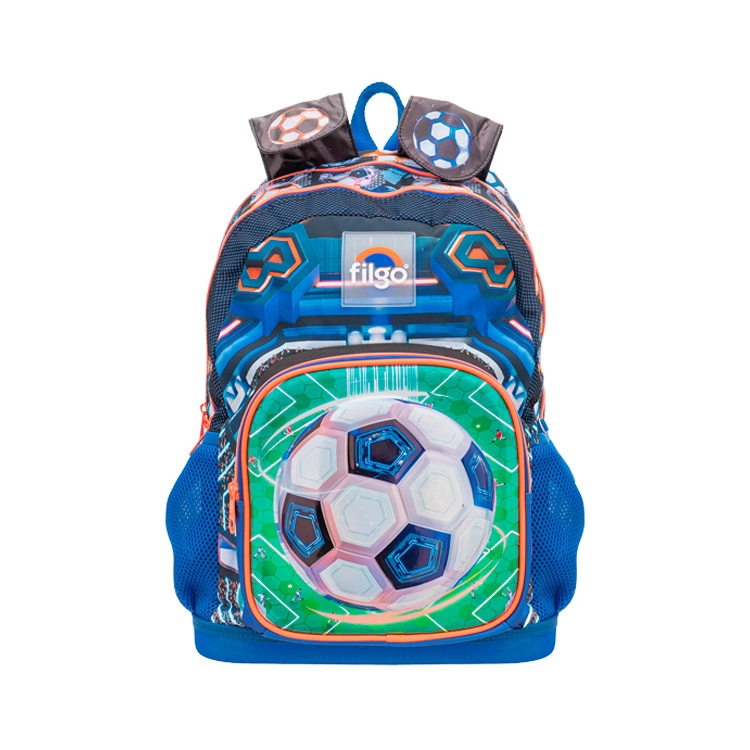 Mochila Escolar Filgo 2026 Air 18" Futbol Azul Art.MO26-AIR-003